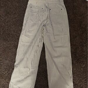 Elegant Striped Women's Flare Pants